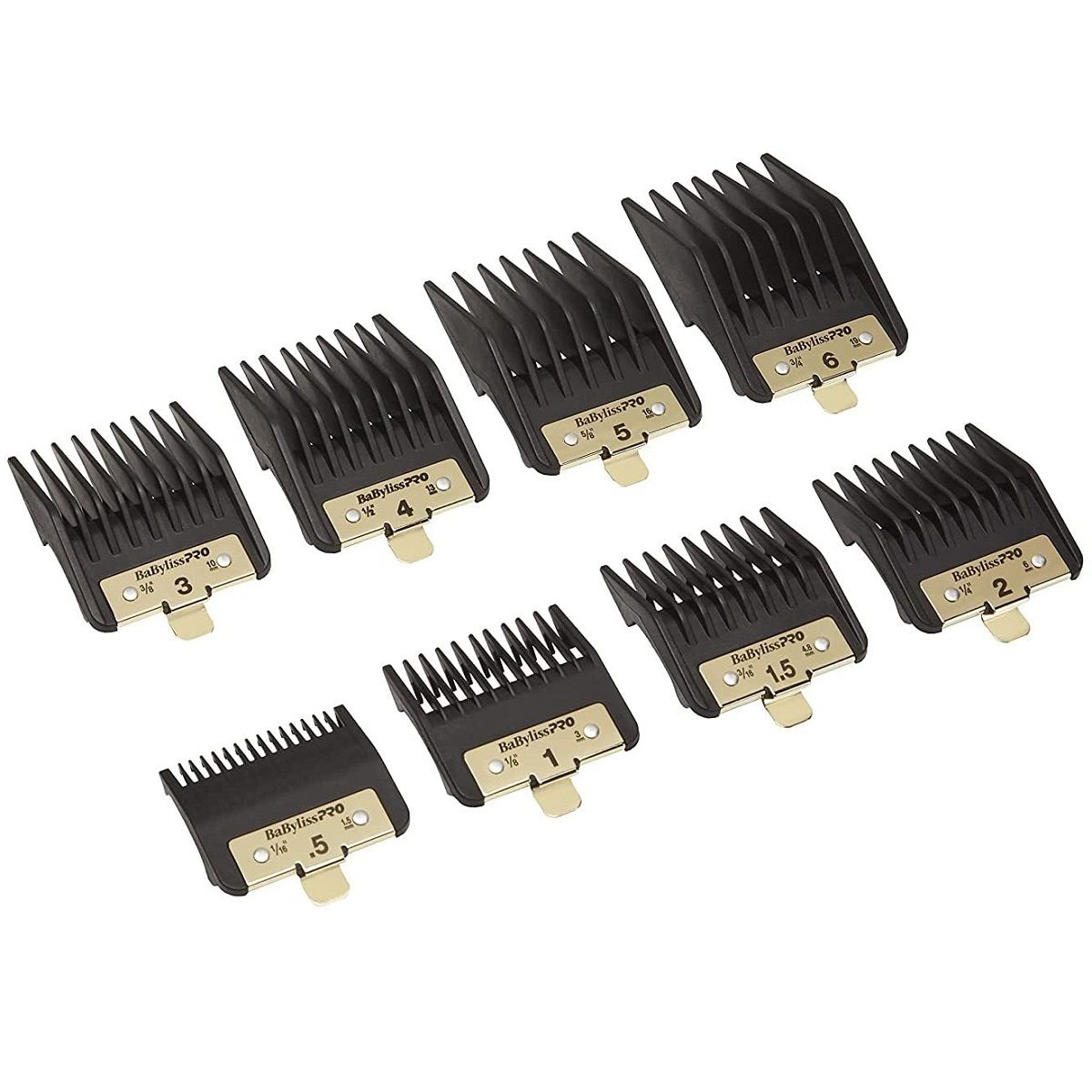 BaByliss 8pc Premium Clipper Guard Set
